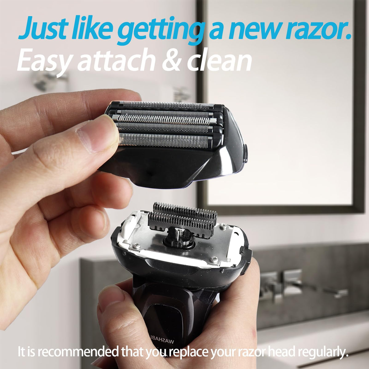 VIDSA WES9032P Arc 5 compatibility for versatile shaving.