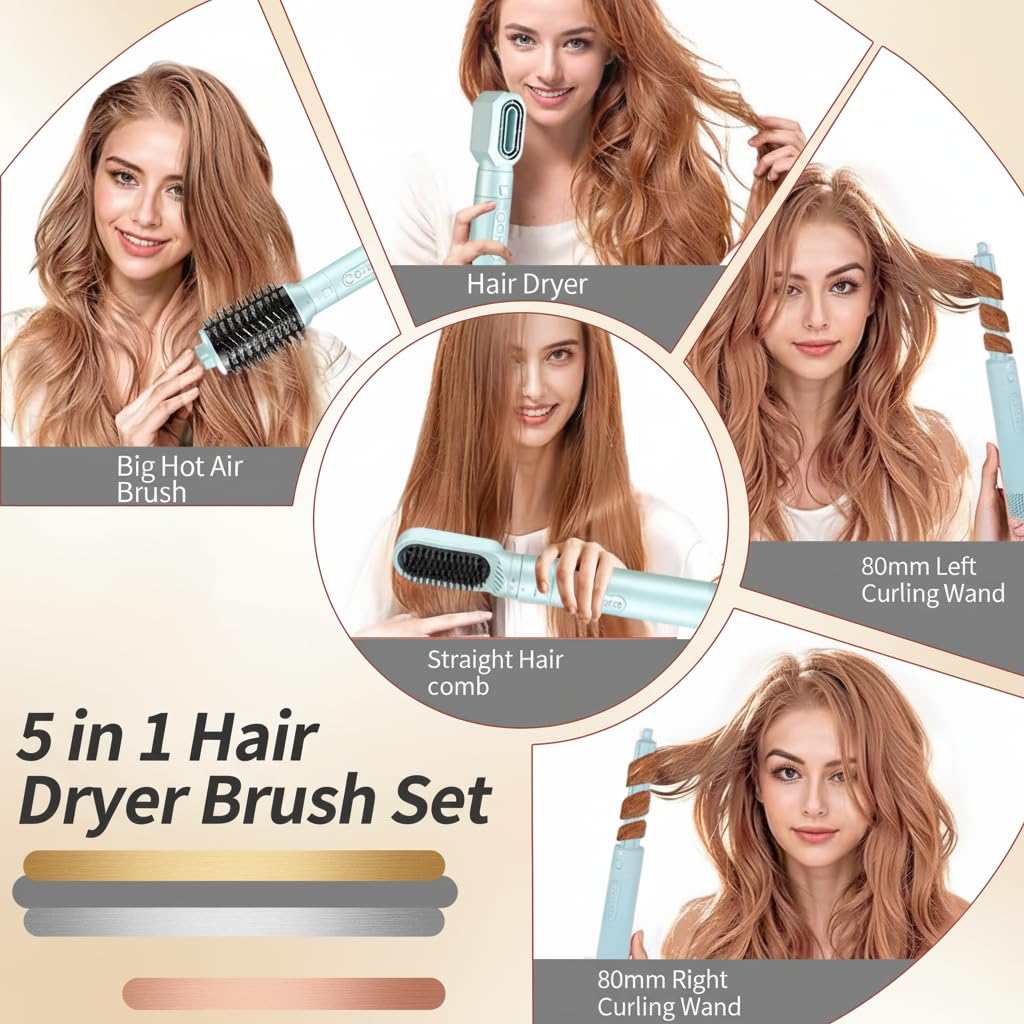 Vietora Eud auto-wrap curls for easy, symmetrical curls without clamps.