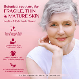 Vigority Calendula Cream barrier illustration emphasizes support for delicate skin