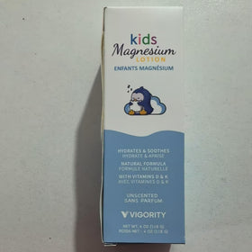 Vigority magnesium lotion quick absorbing no greasy residue after nightly use