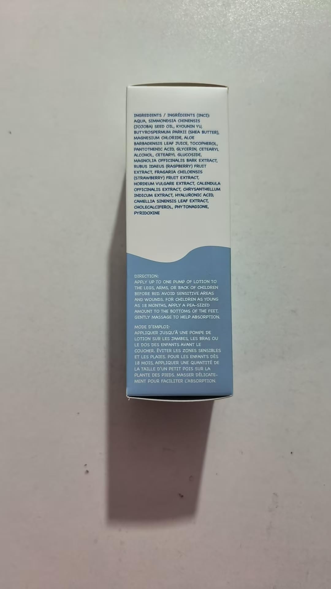 Vigority magnesium lotion suitable for babies and toddlers with gentle formula