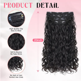 Vigorous curly texture close-up highlighting tangle-free, shiny curls.