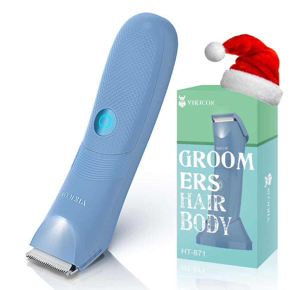 VIKICON bikini trimmer in compact ergonomic design for easy at home grooming