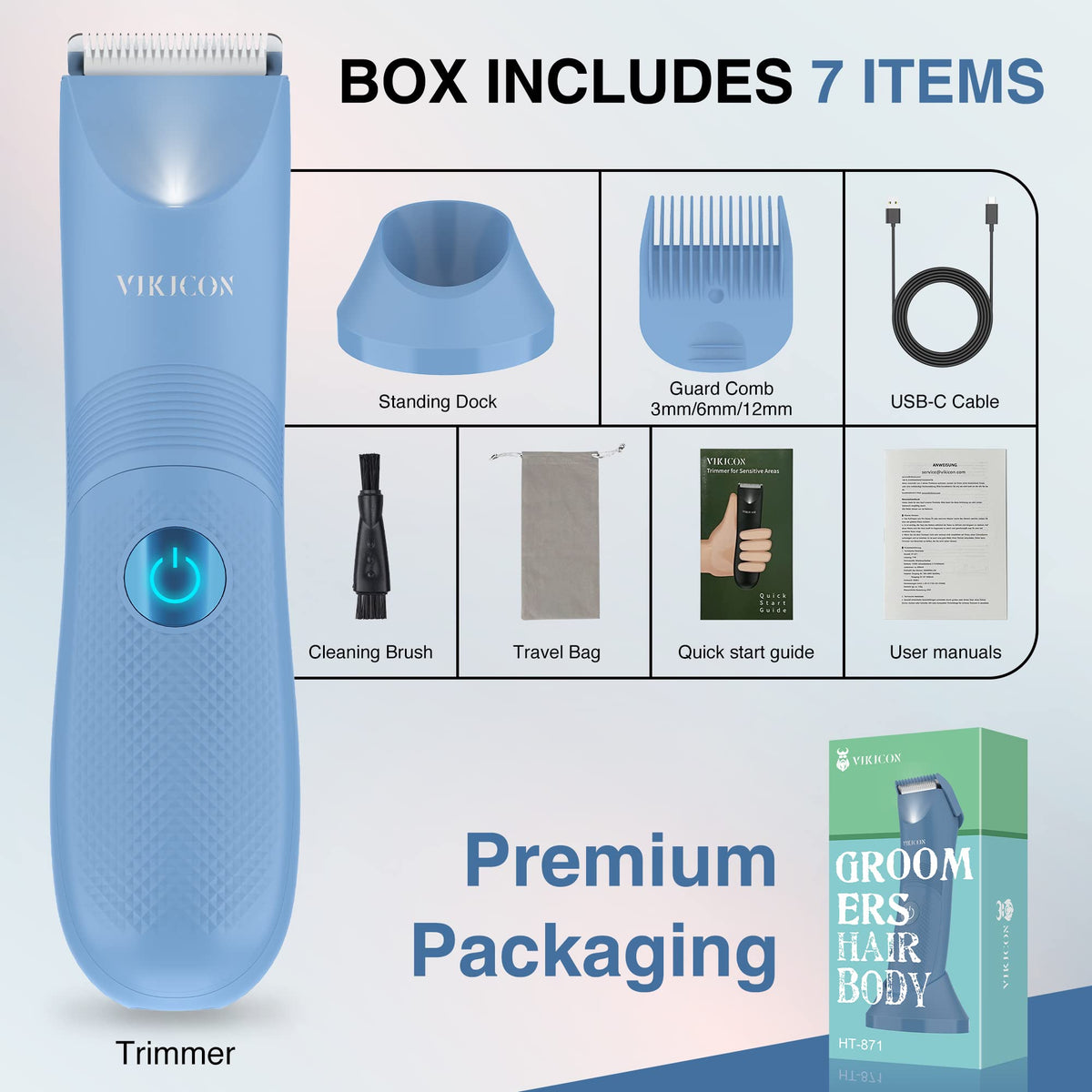 VIKICON gift ready packaging suitable for a self care present
