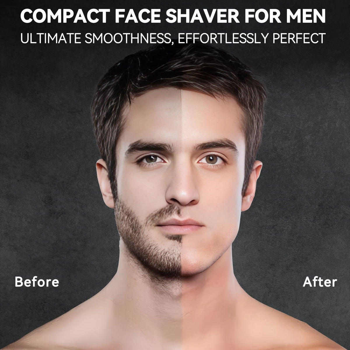 VIKICON detachable cutter head for easy cleaning after shaving