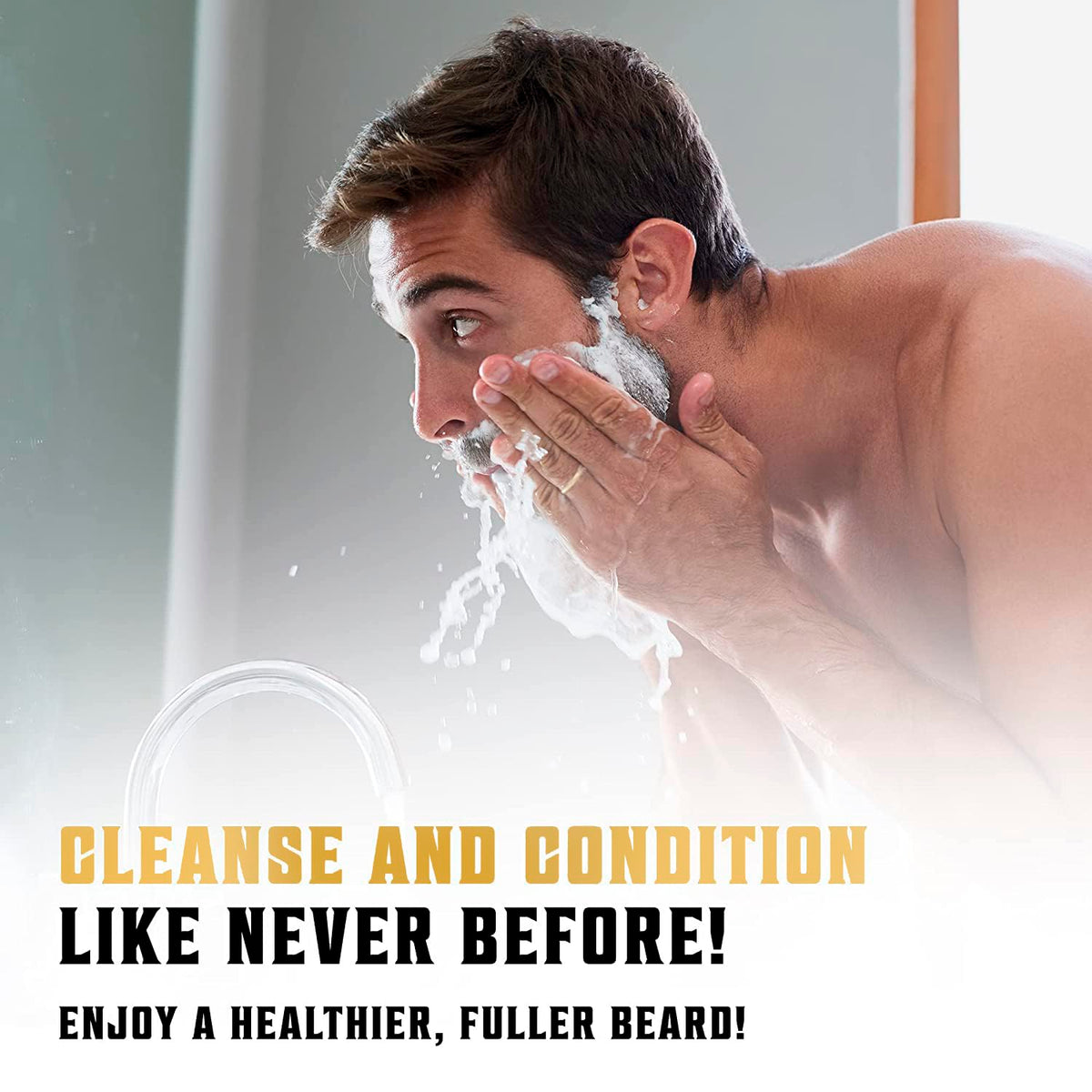 Viking Revolution daily routine setup suggests easy, effective beard care