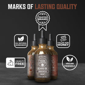 Viking Revolution unscented application ideal for sensitive skin routines