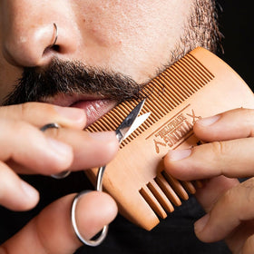 Viking Revolution beard scissors for clean, accurate trims.
