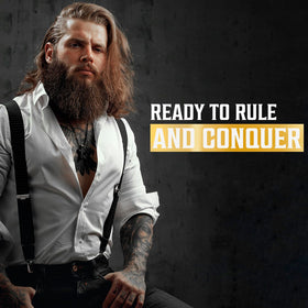 Viking Revolution beard softness closeup captures silky texture and shine