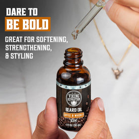 Viking Revolution beard comb for quick styling on the go.