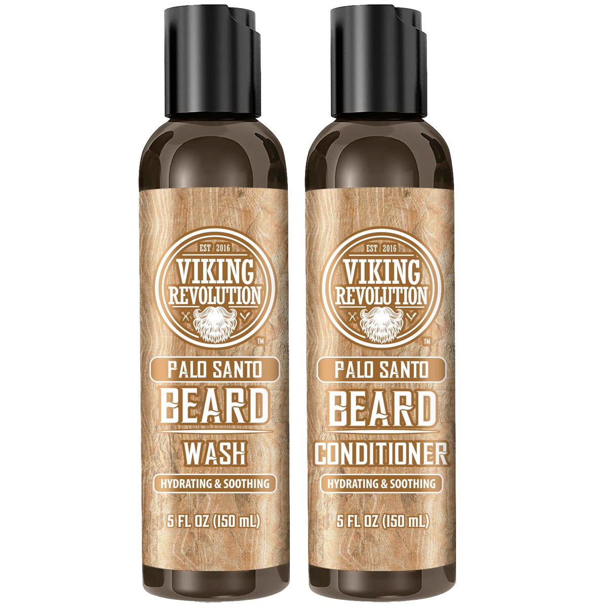Viking Revolution daily beard care system demonstrates convenient, effective maintenance.