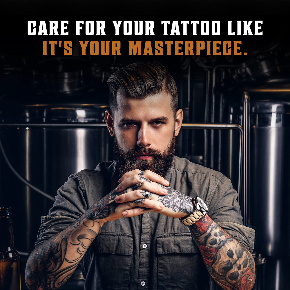 Viking Revolution fragrant natural tattoo care balm enhances routine