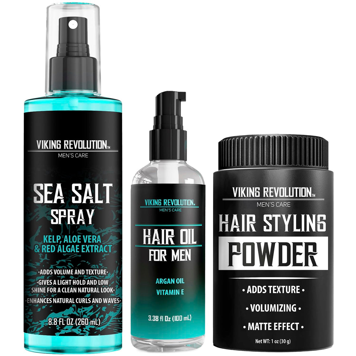 Viking Revolution Sea Salt Spray bottle delivering beachy texture and natural lift