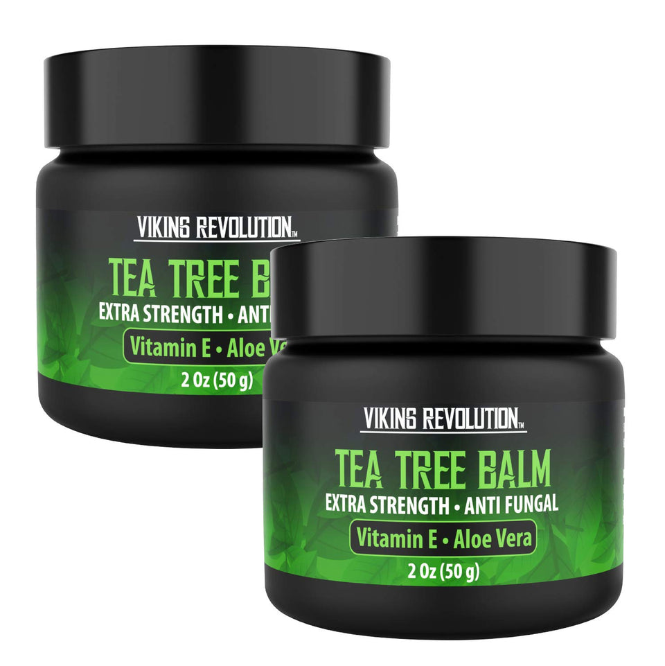 Viking Revolution Tea Tree Oil Cream product shot, soothing itchy skin
