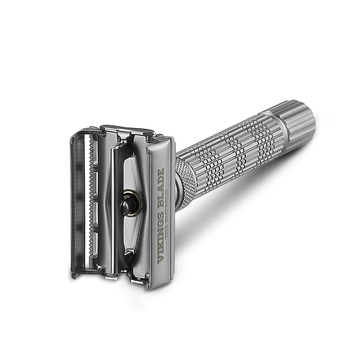 Vikings Blade Adjustable Razor Head Detail with skin-friendly settings