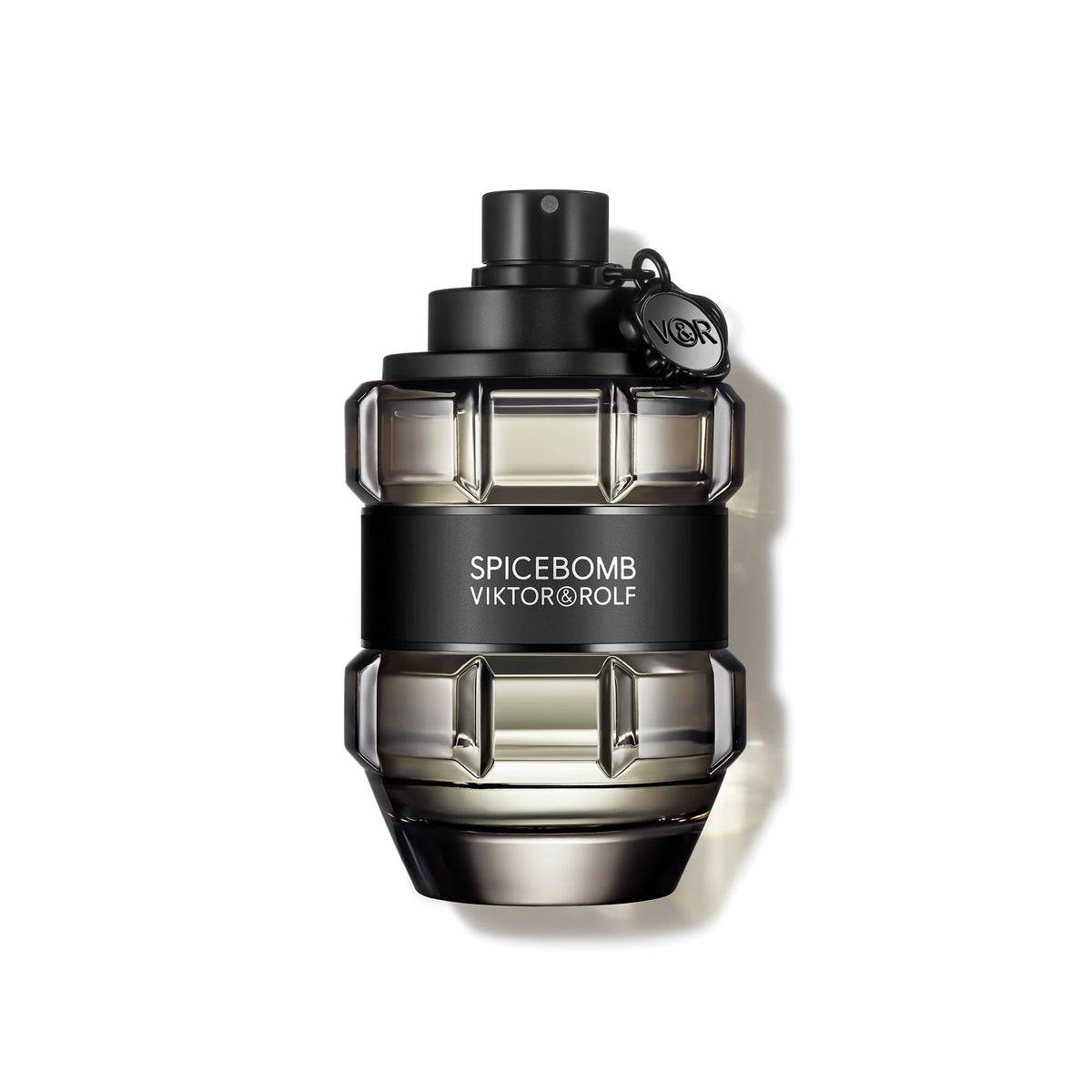 Viktor&Rolf Spicebomb EDT bottle front with citrus-spice notes for daytime wear