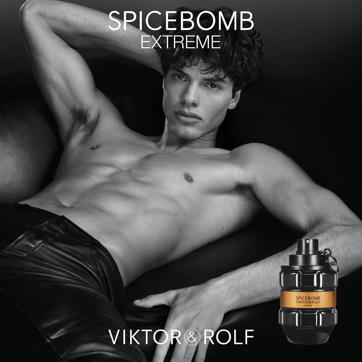 Viktor&Rolf Spicebomb Extreme application moment on skin