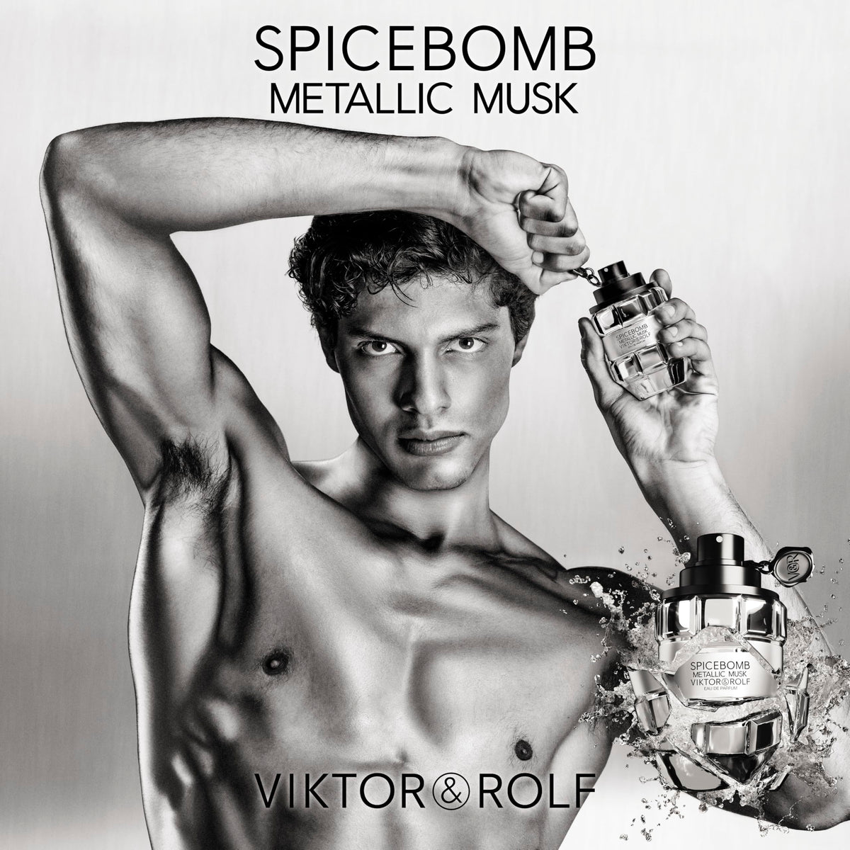 Viktor&Rolf Spicebomb Metallic Musk box packaging as a premium gift option