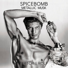 Viktor&Rolf Spicebomb Metallic Musk box packaging as a premium gift option