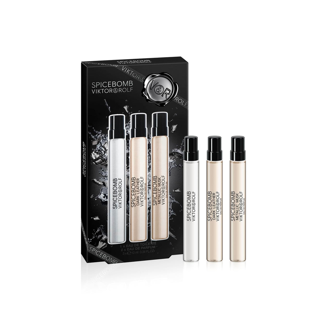 Viktor&Rolf Spicebomb travel mini bottles offer bold, portable scent on the go