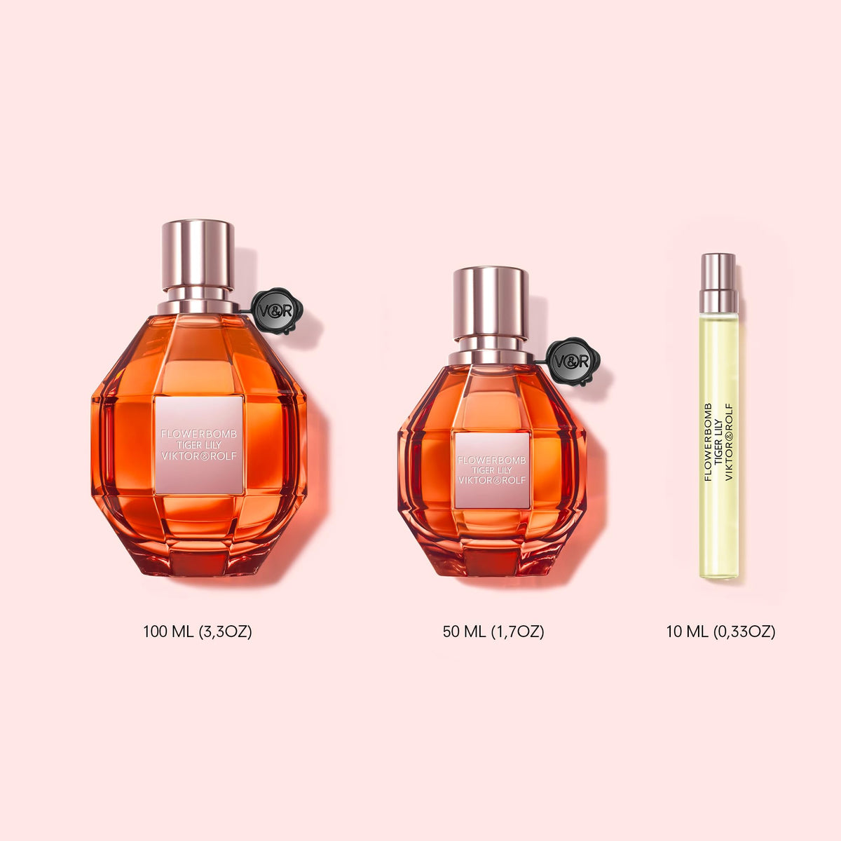 Viktor&Rolf Tiger Lily close-up note highlights vibrant floral heart.