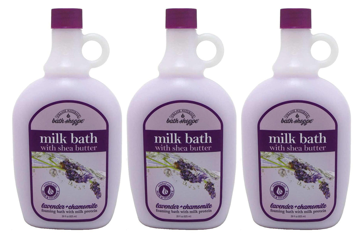 Village Naturals Therapy tub with bubbles and silky hydration