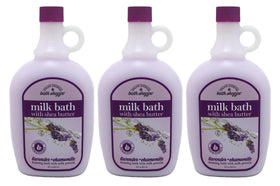 Village Naturals Therapy tub with bubbles and silky hydration