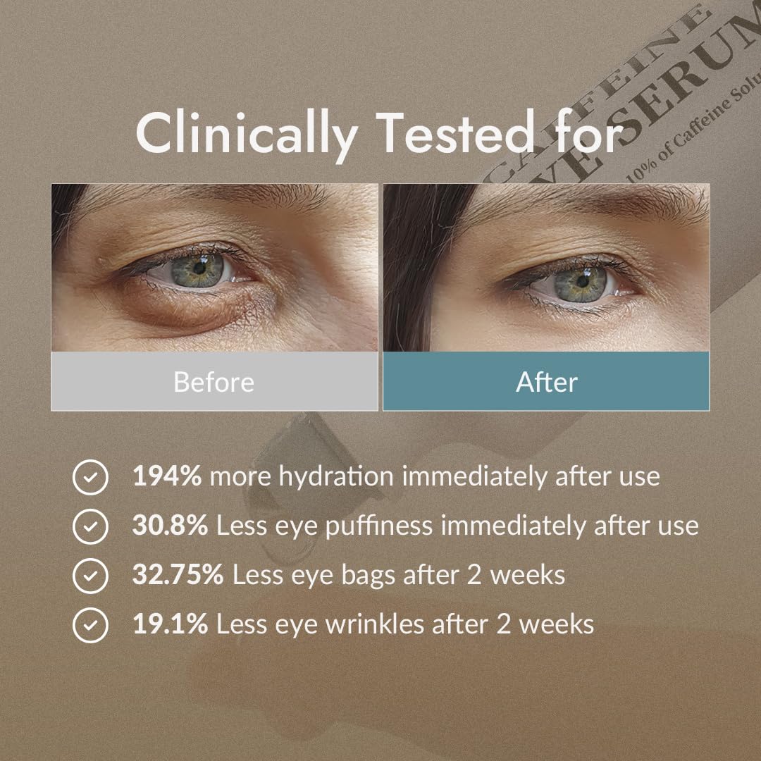 VILLAGE11FACTORY Hydro Boost Caffeine Eye Serum ingredients card featured