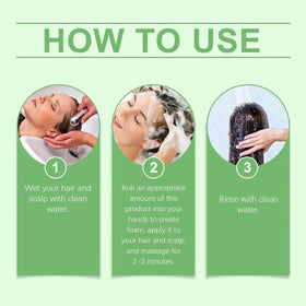 Vimchaw shampoo bottle dispensing, showcasing convenient daily use.