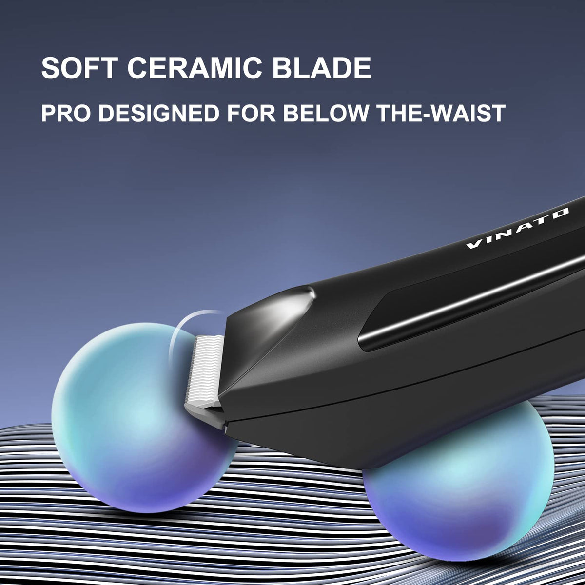 VINATO nose hair trimmer for precise, on-the-go shaving and trimming.