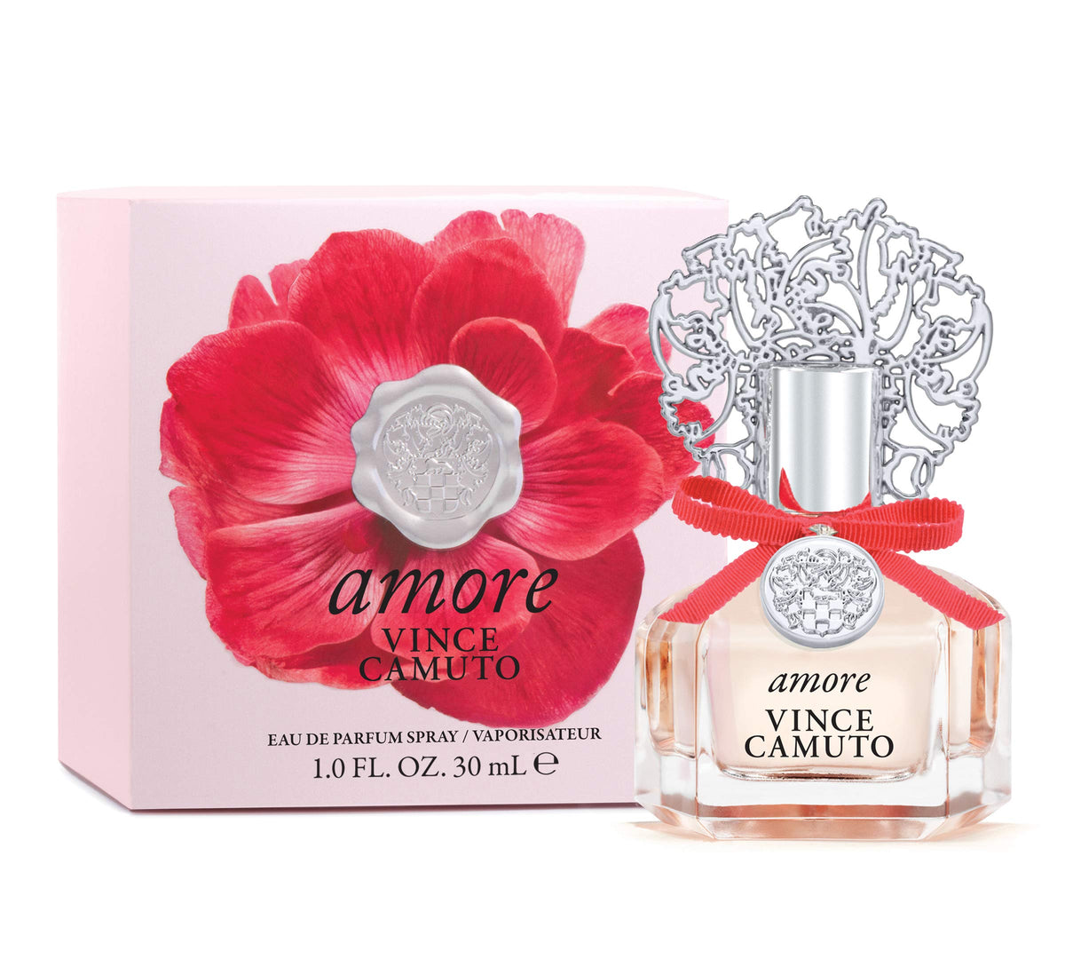 Vince Camuto Amore bottle front for daily wear and presence.