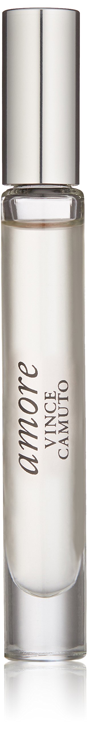 Vince Camuto Amore rollerball bottle for on-the-go fragrance with radiant floral notes.