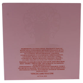 Vince Camuto Bella notes imagery featuring bergamot and jasmine for spring moments