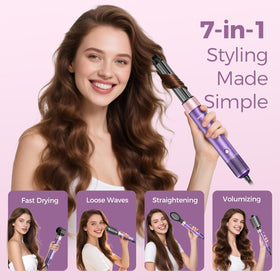 Vincofy oval brush for smoothing and volume