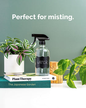 Vine Creations adjustable nozzle spray bottle delivers mist or direct streams efficiently.