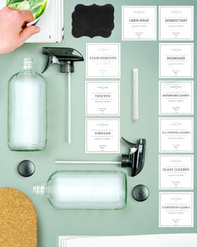 Vine Creations gift-ready spray bottle set for home, plants, or bath essentials.