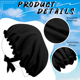 Vinsatin blue tanning cap provides comfortable all-day wear