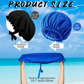 Vinsatin tanning face cover offers breathable skin protection