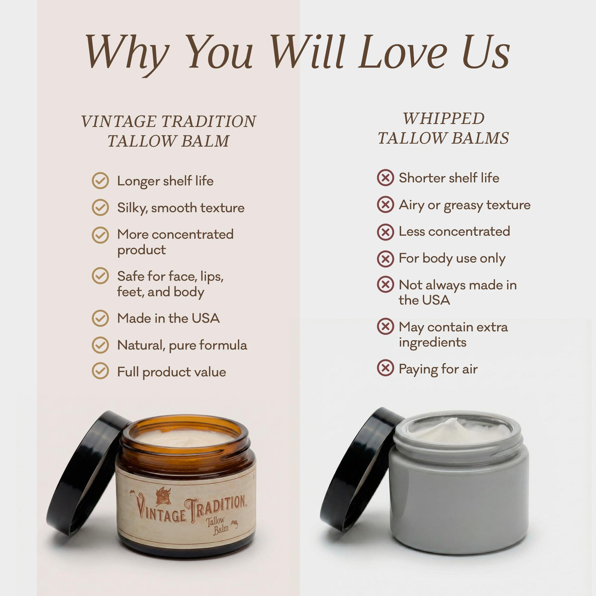 Vintage Tradition balm in daily routine provides versatile facial and body moisture.