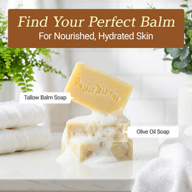 Vintage Tradition Soap supports sensitive skin with a gentle formula.