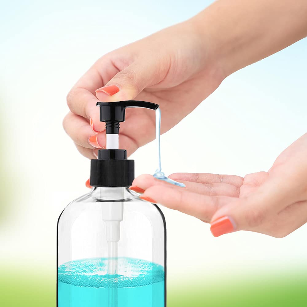Vioetry 32oz pump bottle with a smooth dispenser for easy use.