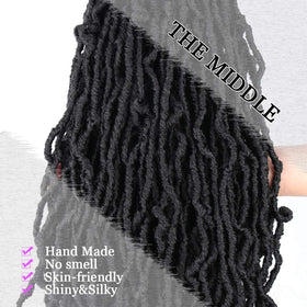 VIOLET high-quality synthetic fiber close-up emphasizing durability and itch-free wear