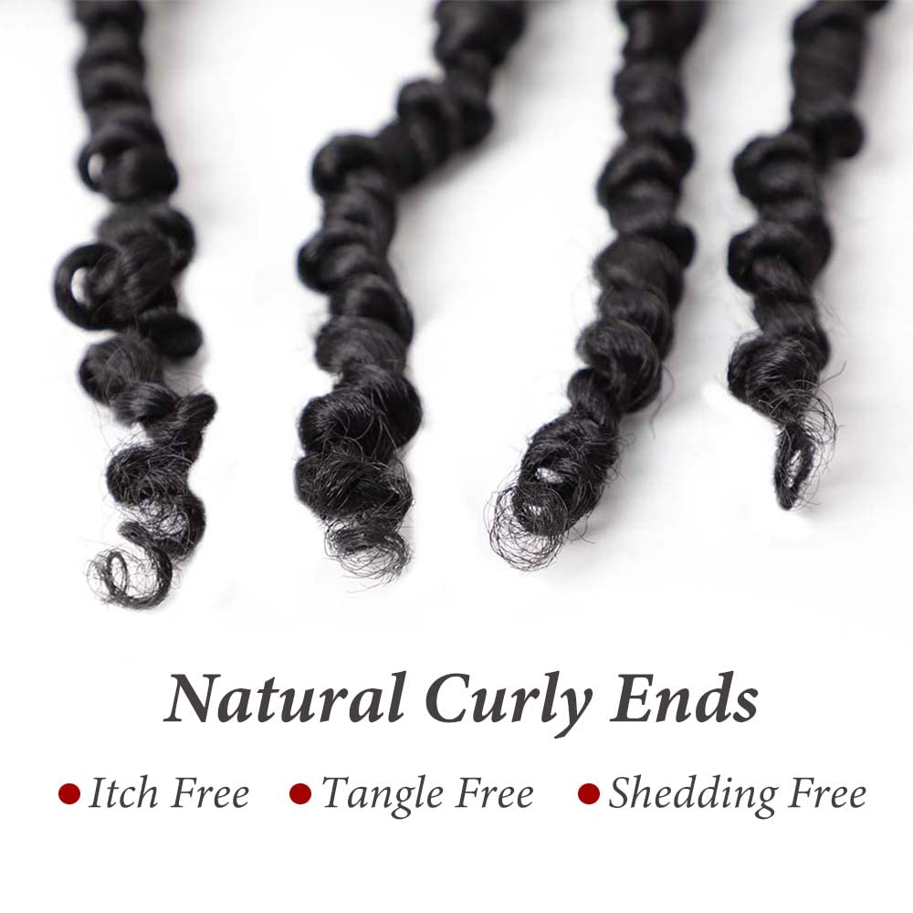 VIOLET Passion Twist includes crochet hook for easy at-home styling.