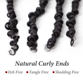 VIOLET Passion Twist includes crochet hook for easy at-home styling.