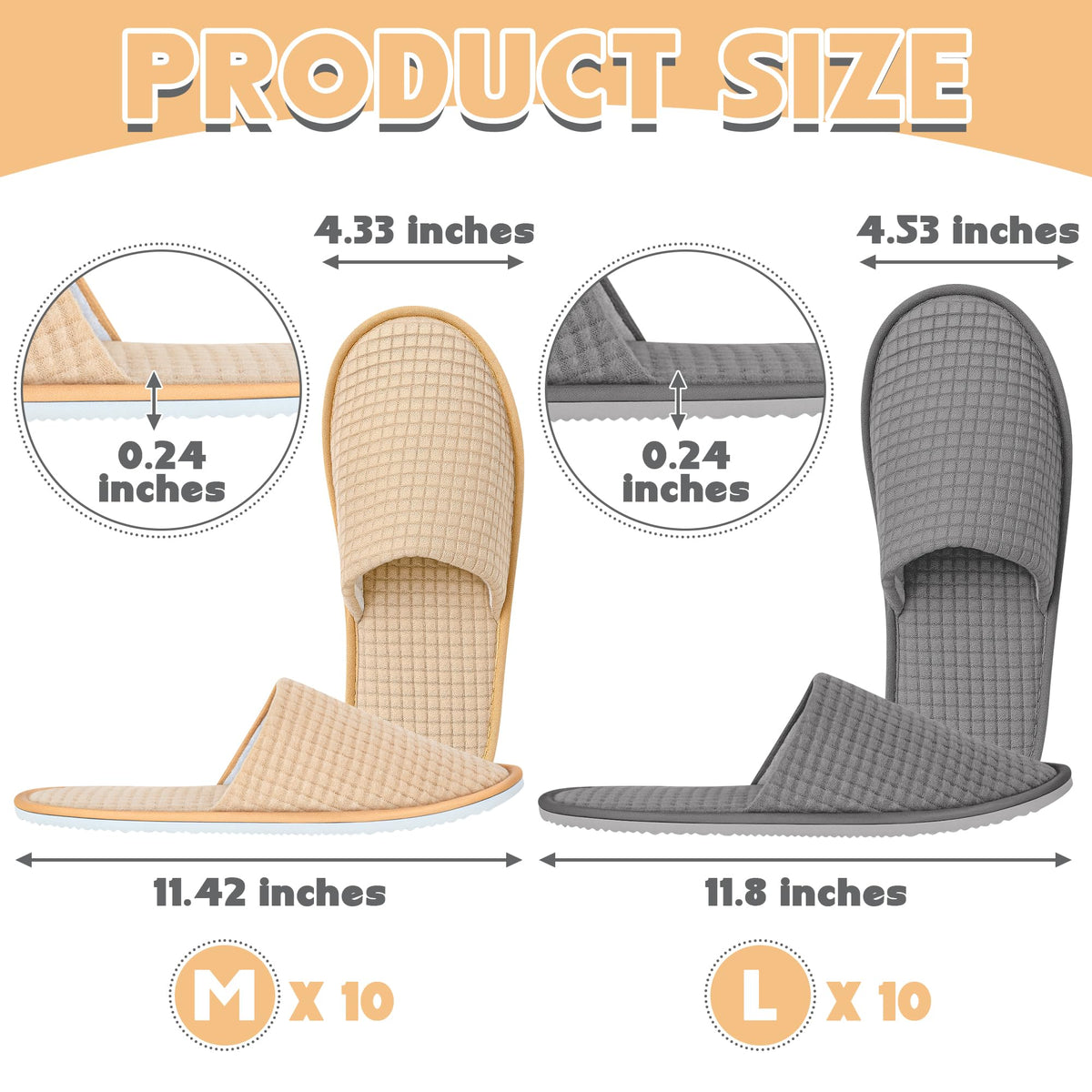 Vipay non-slip willow-sole keeps feet steady on damp floors