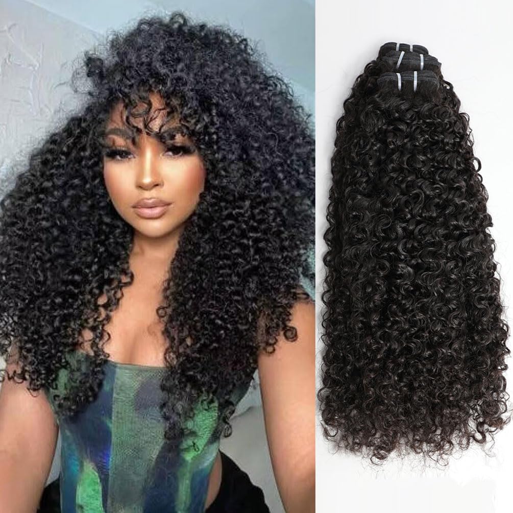 VIPbeauty Burmese curly bundles 16A texture closeup for natural hair blending.