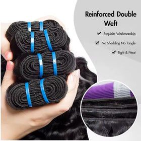 VIPbeauty Burmese curly bundles color and perm options for customization.