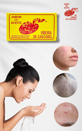 Viper Snake Oil Soap foaming wash for face and body delivers luxurious lather.