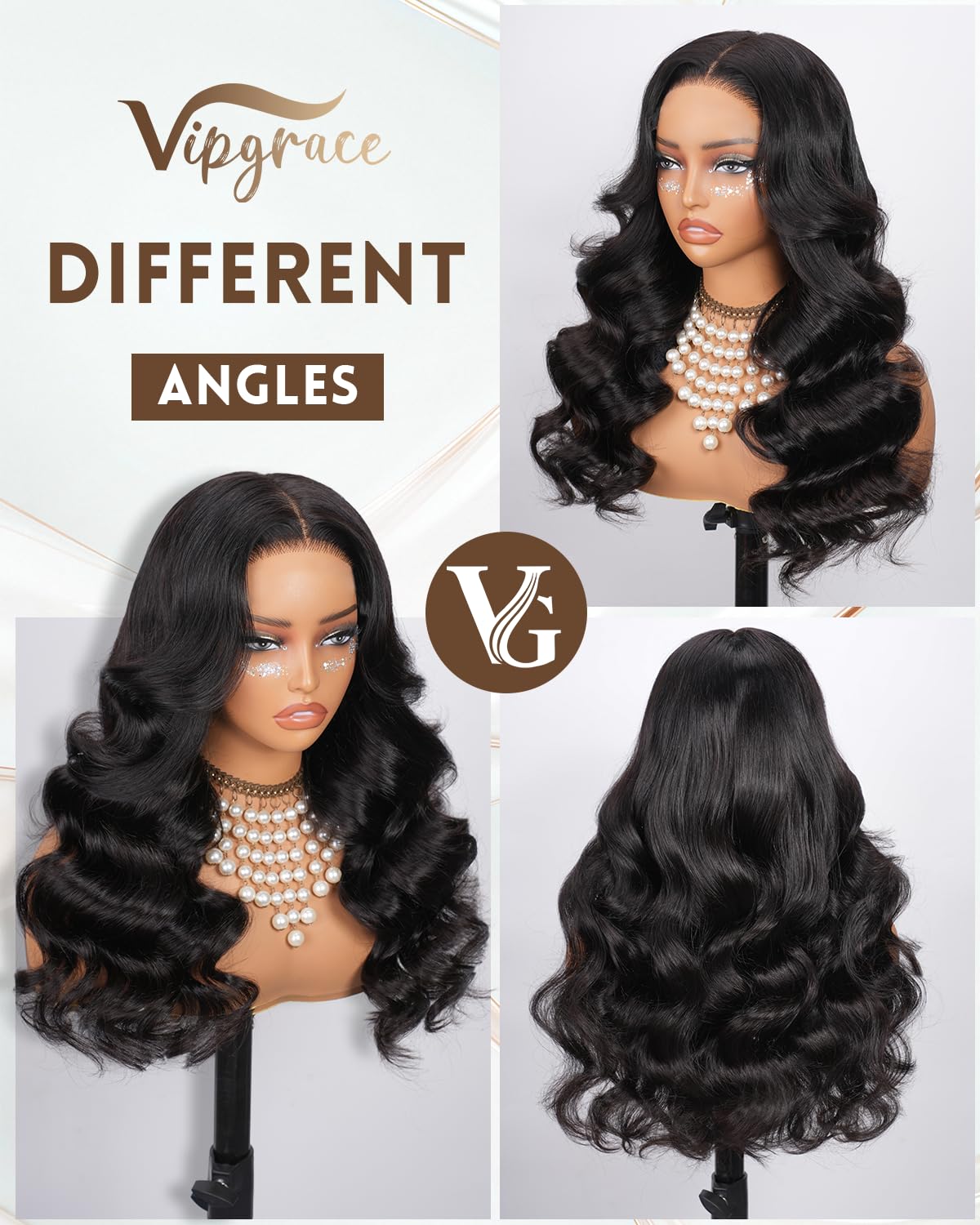 Vipgrace breathable lace wig cap keeps scalp comfortable