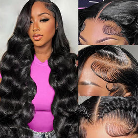 Vipgrace Skinlike 5x5 closure wig with seamless blend for effortless blending.